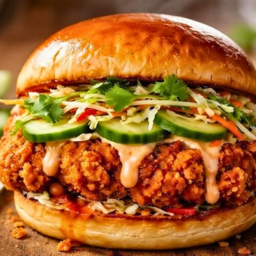 Thai Fried Chicken Sandwich Recipe