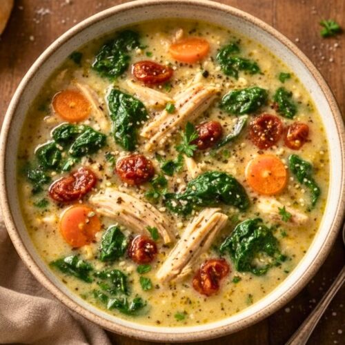 Tuscan Chicken Soup Recipe