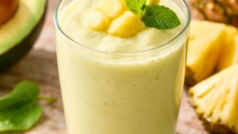 Avocado Pineapple Smoothie Recipe