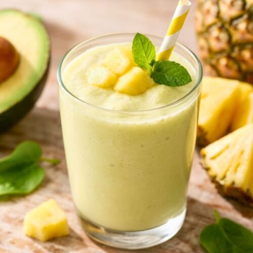 Avocado Pineapple Smoothie Recipe