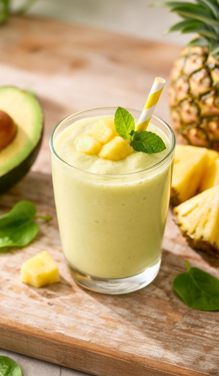 Avocado Pineapple Smoothie Recipe