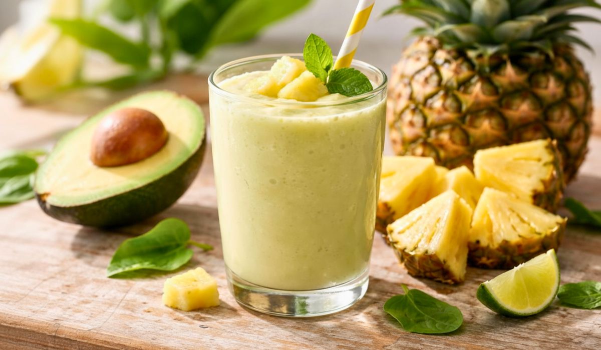 Avocado Pineapple Smoothie Recipe