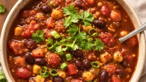 Bobby Flay Vegetarian Chili Recipe