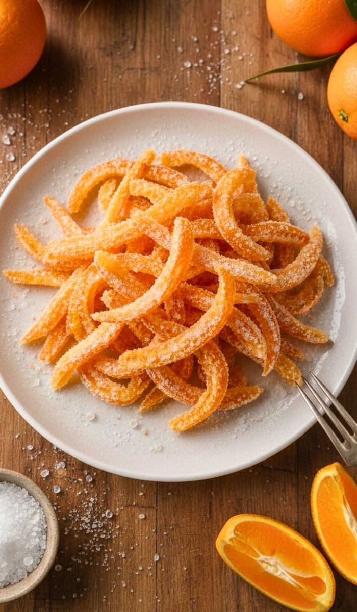 Candied Orange Peel Recipe