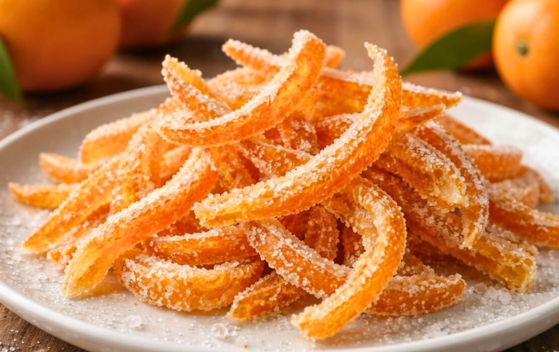 Candied Orange Peel Recipe