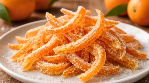 Candied Orange Peel Recipe