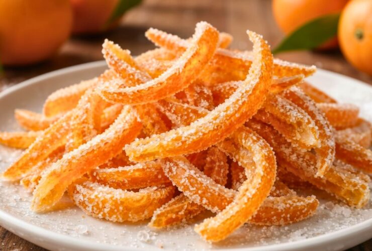 Candied Orange Peel Recipe