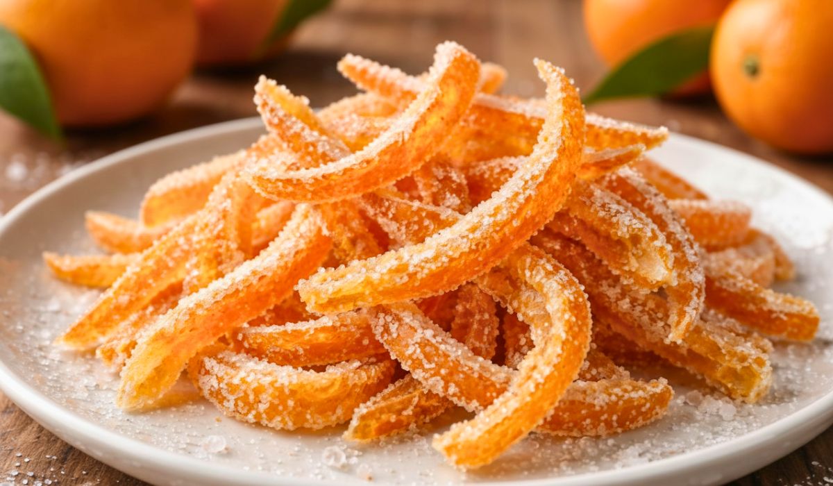 Candied Orange Peel Recipe