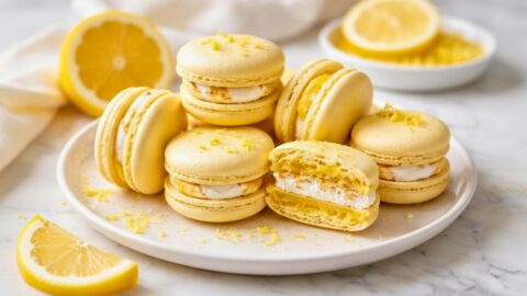 Citrus Lemon Meringue Pie Macarons Recipe