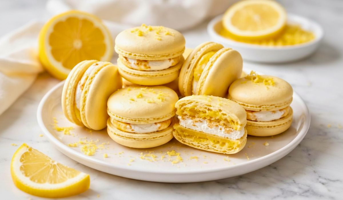 Citrus Lemon Meringue Pie Macarons Recipe