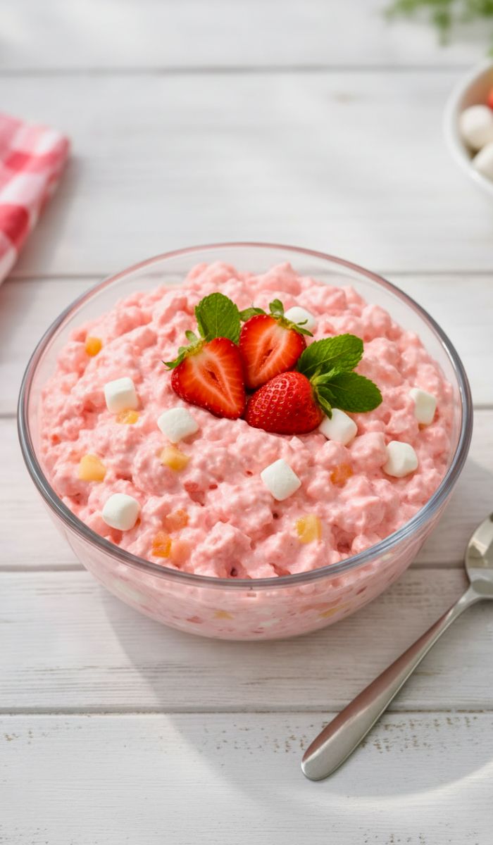 Creamy Cottage Cheese Jello Salad Recipe