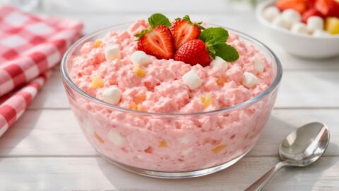 Creamy Cottage Cheese Jello Salad Recipe