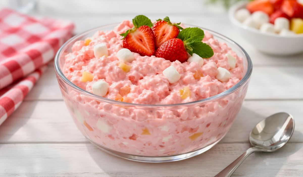 Creamy Cottage Cheese Jello Salad Recipe