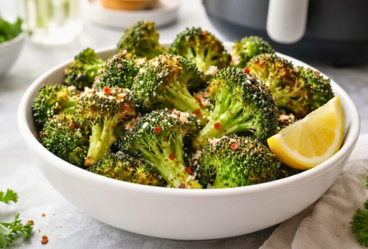 Crispy Air Fryer Broccoli Recipe