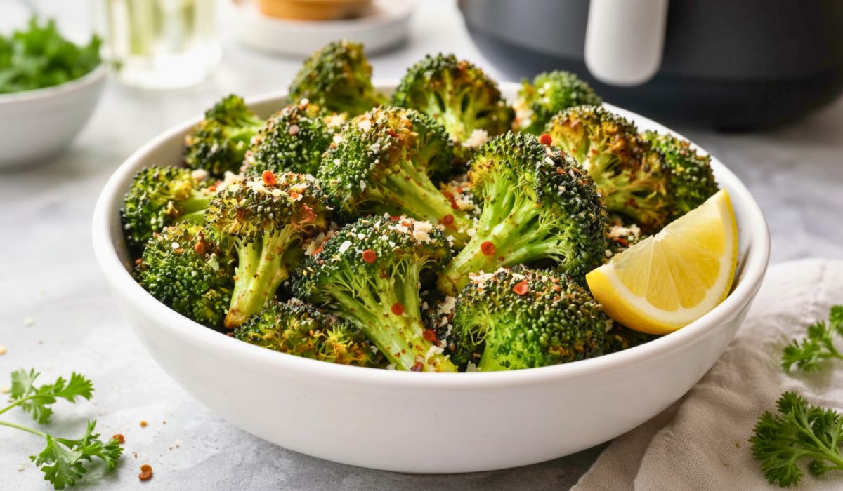 Crispy Air Fryer Broccoli Recipe