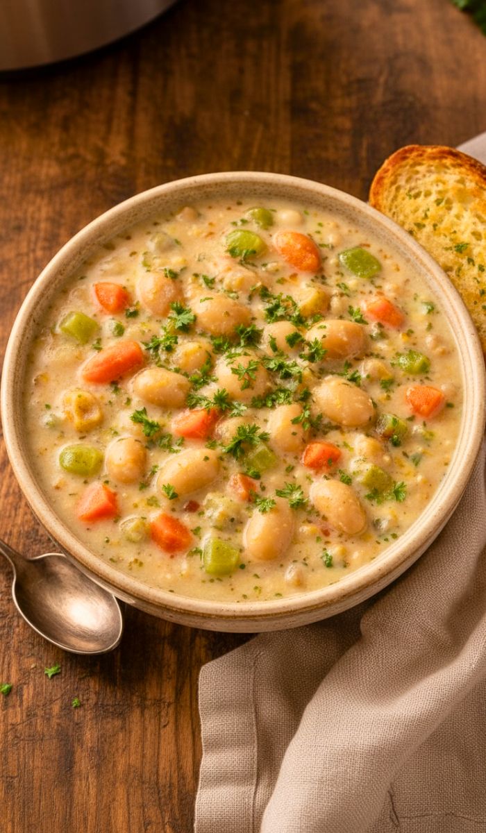 Crock Pot Butter Bean Soup Recipe