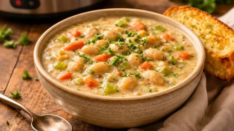 Crock Pot Butter Bean Soup Recipe