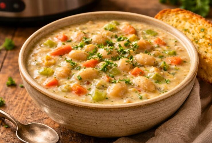 Crock Pot Butter Bean Soup Recipe