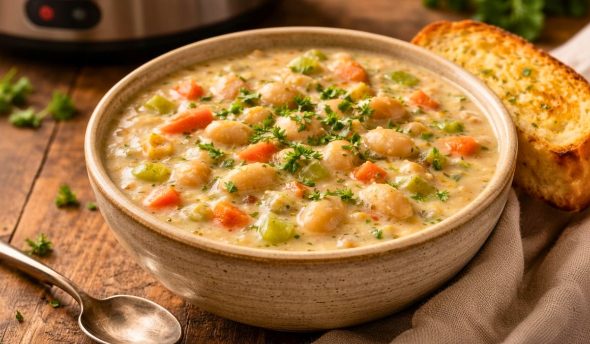 Crock Pot Butter Bean Soup Recipe