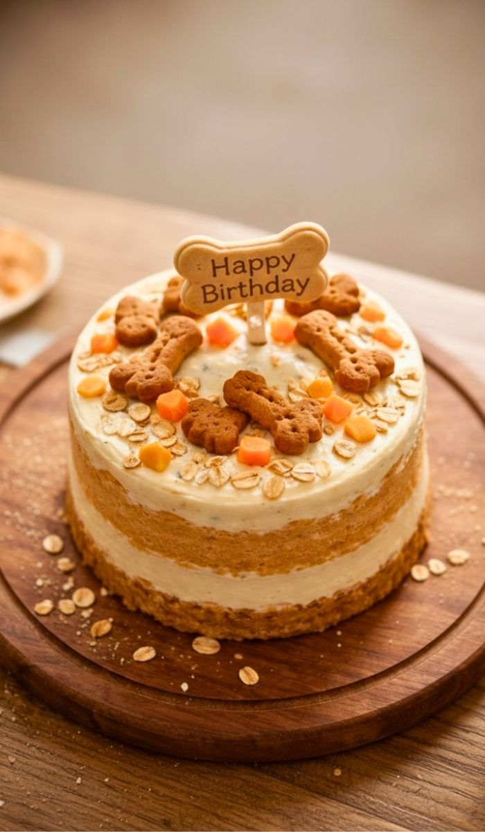 DIY Dog Birthday Cake Recipe