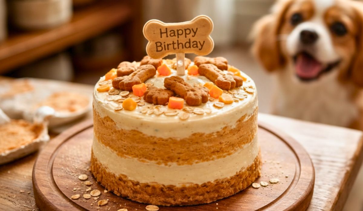 DIY Dog Birthday Cake Recipe