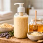 DIY Oatmeal Honey Shower Gel Recipe