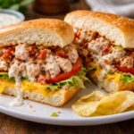 Easy Chopped Chicken Bacon Ranch Sandwich Recipe