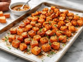 Easy Crispy Roasted Sweet Potatoes Recipe