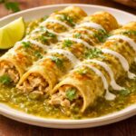 Enchiladas Verdes with Salsa Verde Recipe