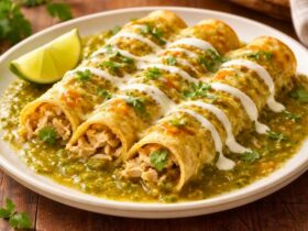 Enchiladas Verdes with Salsa Verde Recipe