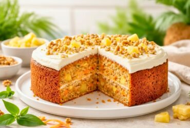 Hawaiian Carrot Pineapple Cake Recipe