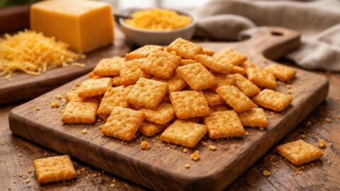 Homemade Cheddar Crackers Recipe