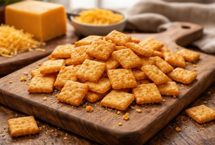 Homemade Cheddar Crackers Recipe