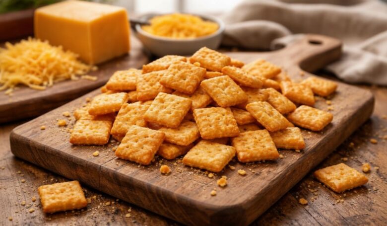 Homemade Cheddar Crackers Recipe
