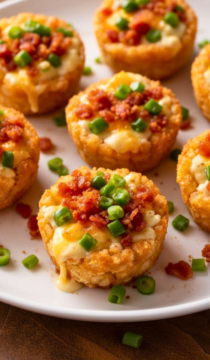 Jalapeño Popper Tater Tot Cups Recipe
