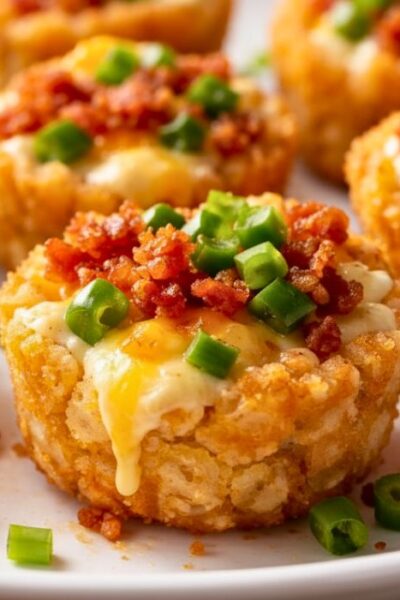 Jalapeño Popper Tater Tot Cups Recipe