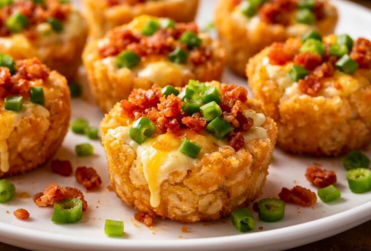 Jalapeño Popper Tater Tot Cups Recipe