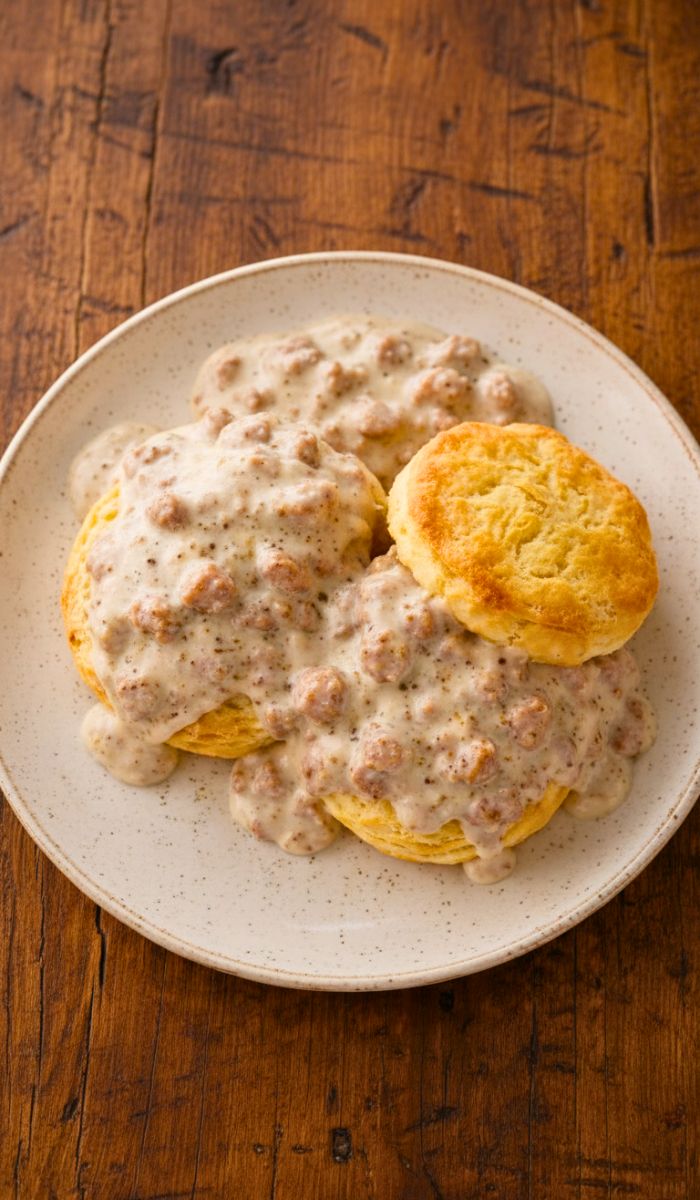 Joanna Gaines Biscuits and Gravy Recipe
