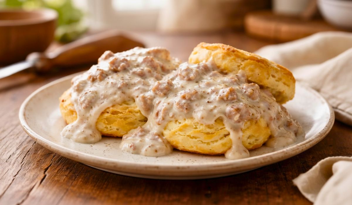 Joanna Gaines Biscuits and Gravy Recipe