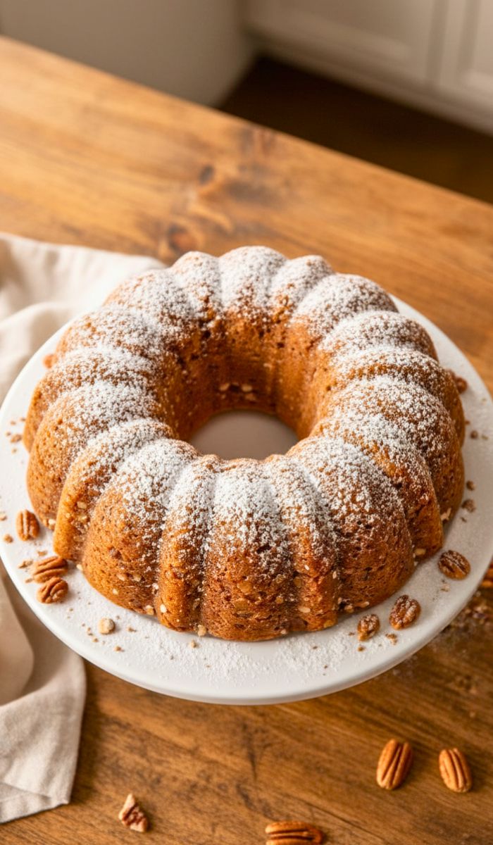 Joanna Gaines’ Cinnamon Pecan Bundt Cake Recipe