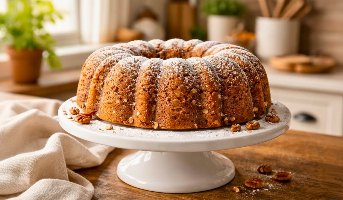 Joanna Gaines’ Cinnamon Pecan Bundt Cake Recipe