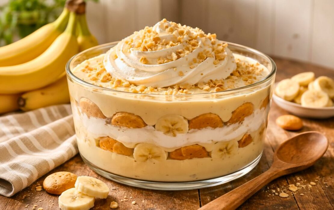 Joanna Gaines' Cozy Banana Pudding Recipe