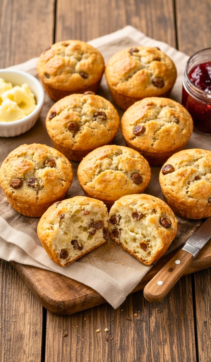 Mini Irish Soda Bread Muffins Recipe