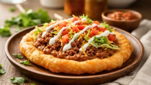 Navajo Taco Fry Bread Recipe