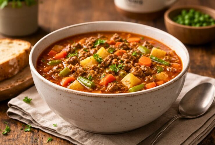 Pioneer Woman Hamburger Soup Recipe