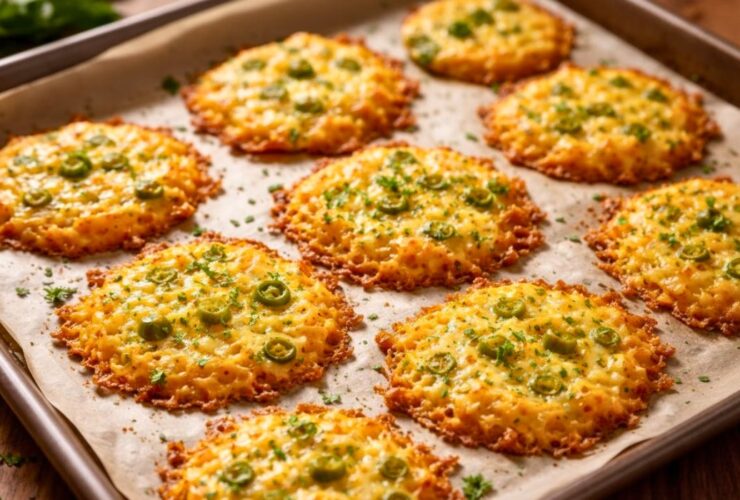 Pioneer Woman Jalapeño Cheese Crisps Recipe