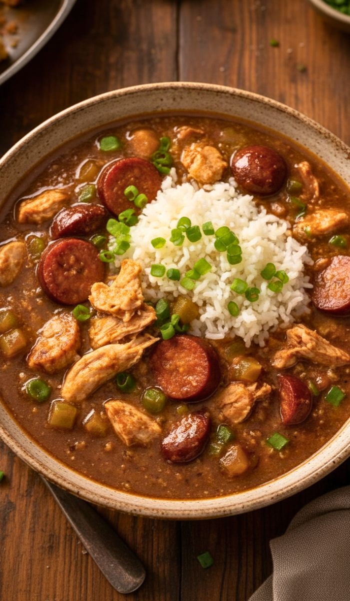 Ree's Chicken and Sausage Gumbo Recipe