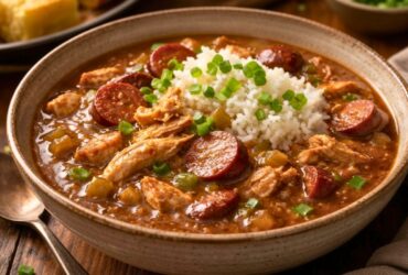 Ree's Chicken and Sausage Gumbo Recipe