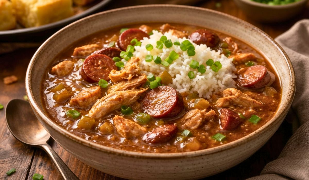 Ree's Chicken and Sausage Gumbo Recipe