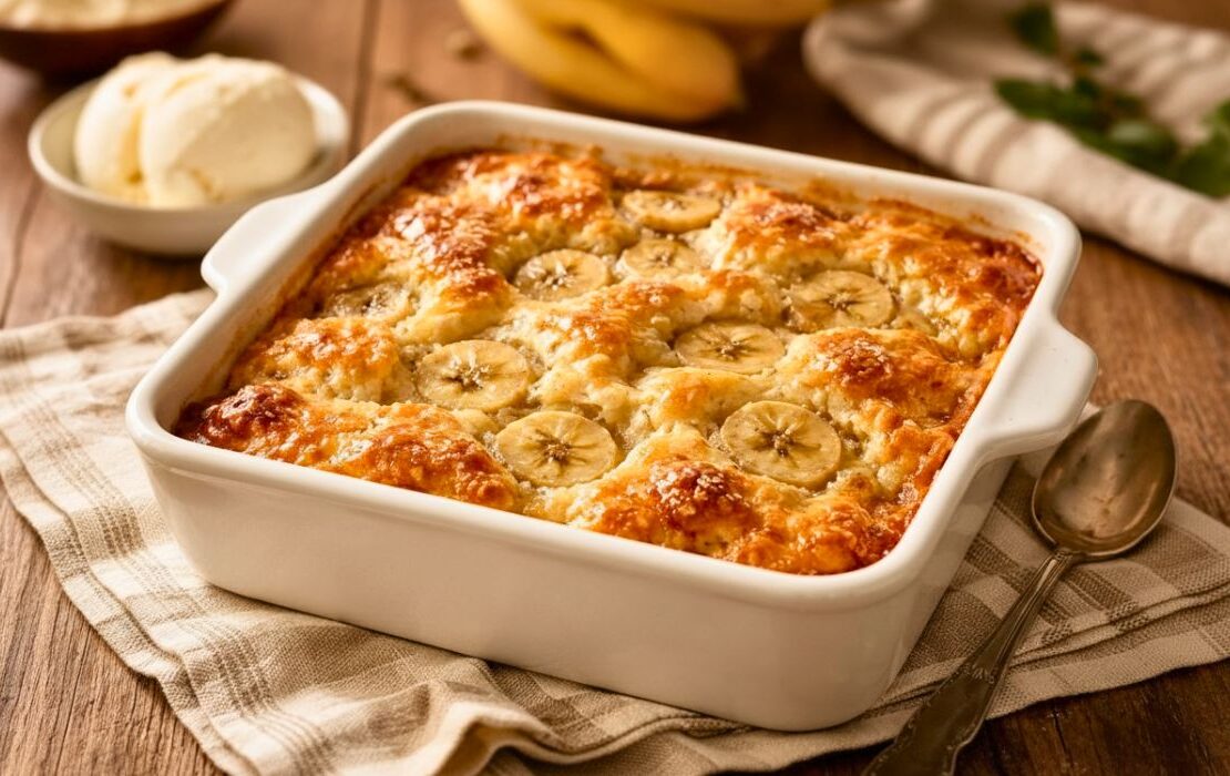 Southern Banana Cobbler Recipe